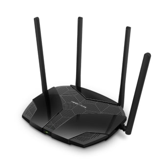 جهاز التوجيه Mercusys MR80X AX3000 Gigabit Wi-Fi 6 جهاز التوجيه Mercusys MR80X AX3000 Gigabit Wi-Fi 6